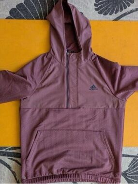 Adidas Maroon Quarter Zip